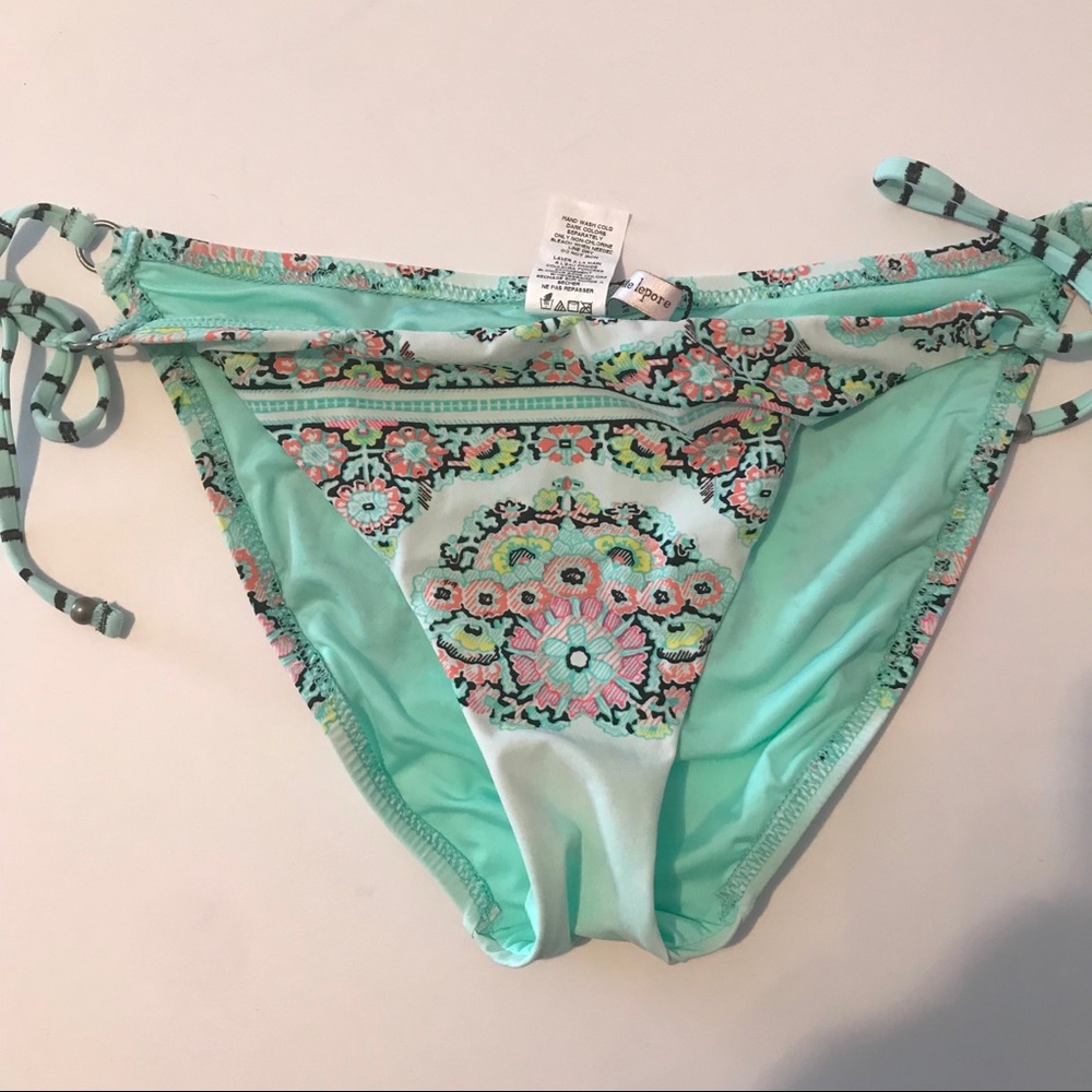 Nanette Lepore Montecito string bikini bottom